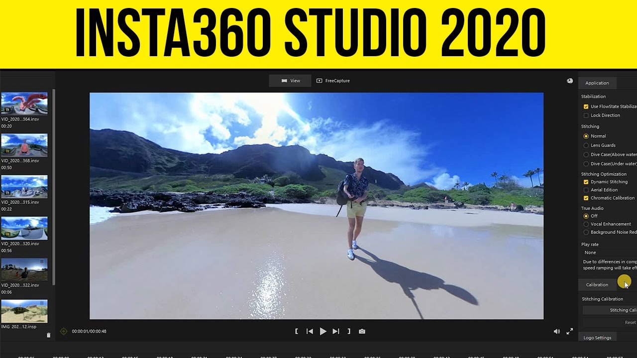 insta360 studio tutorial