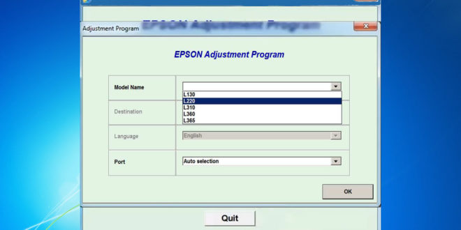 adjustment program epson l130